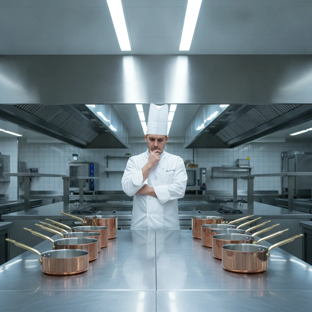 Cuivre vs inox cuisine professionnelle, le comparatif - cuivre vs inox cuisine professionnelle